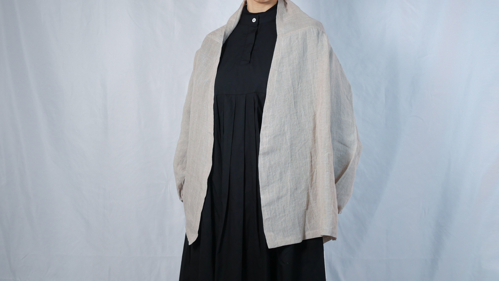 HAORi | 羽織りジャケット（リネン100％）
